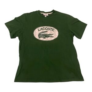 Lacoste Green Graphic Tee